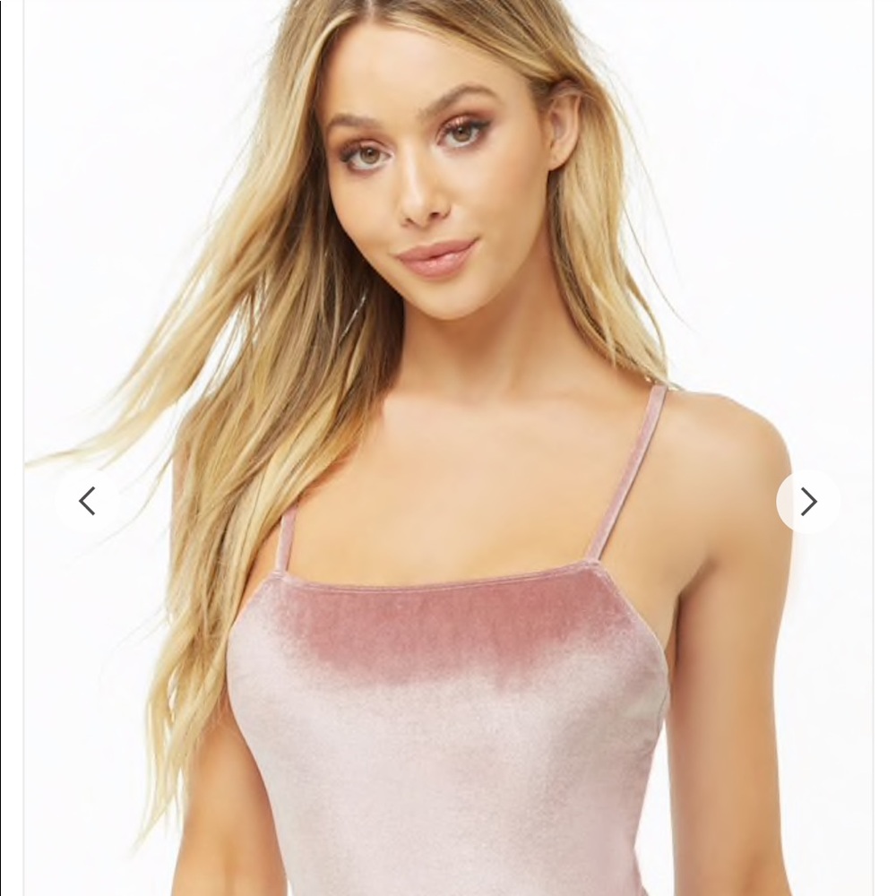 💗VELVET PINK BODYSUIT💗